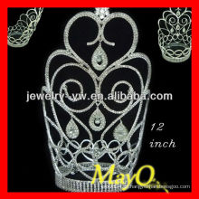 Gota de água Crystal pageant tiara crown